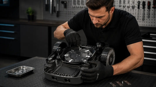 Servis robotických sekaček bez starostí