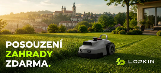 Robotické sekačky Jihlava - bez vodicího kabelu